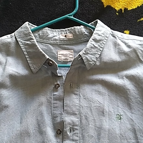 Ambiguous long sleeve button up - Picture 1 of 4
